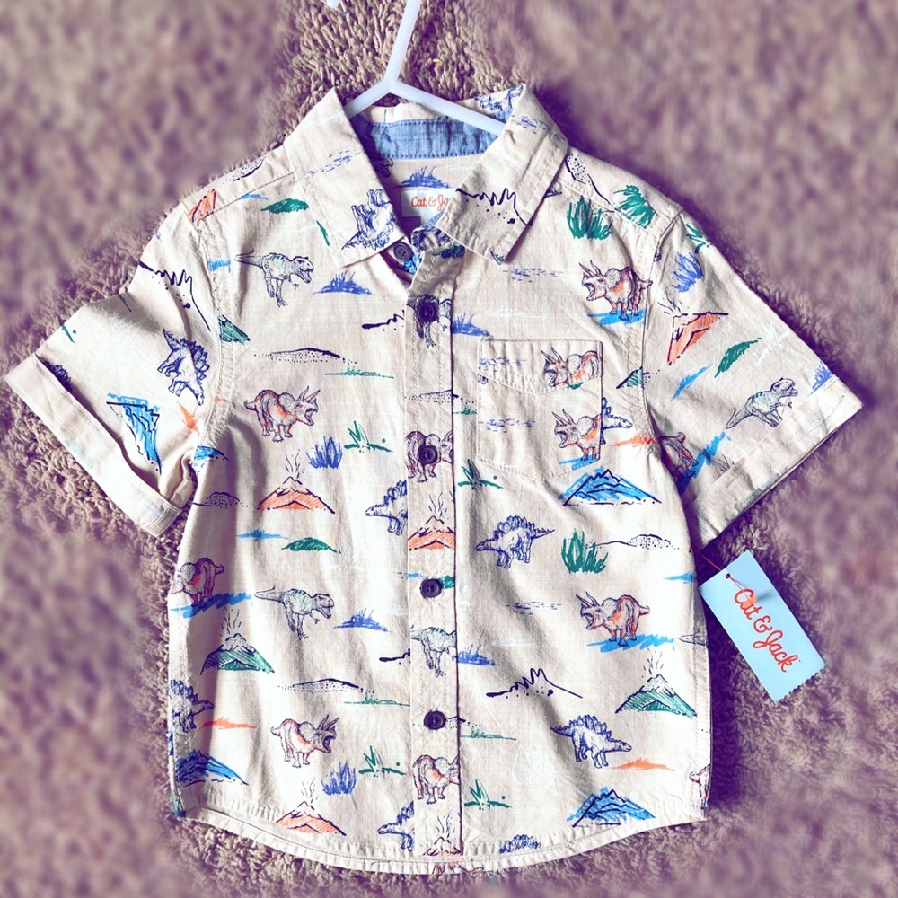 COPY - 💥Dinosaur button up